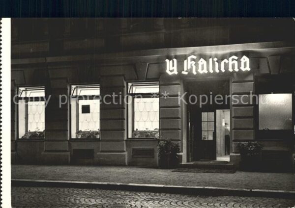 Praha Prahy Prague Restaurant U Kalicha