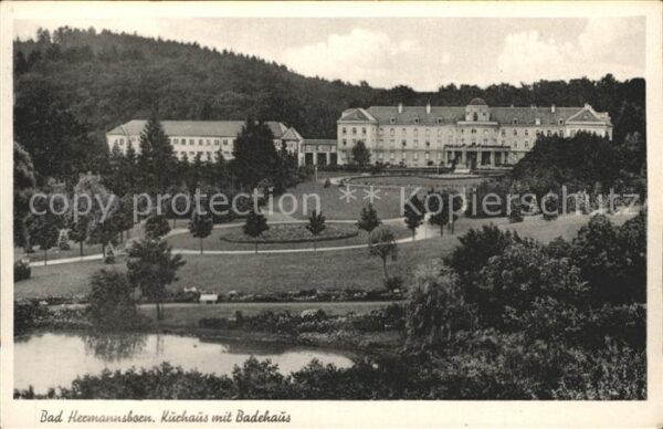 Bad Hermannsborn Kurhaus Badehaus