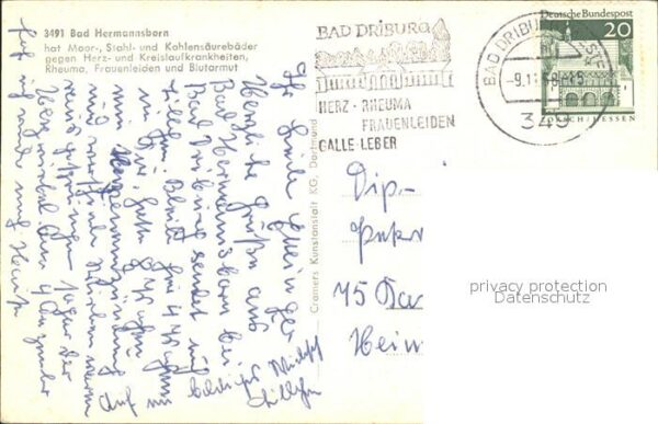 Bad Hermannsborn Kurhaus Badehaus – Bild 2