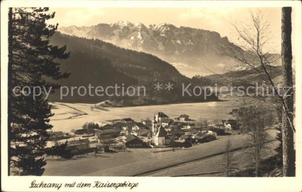 Sachrang Chiemgau mit Kaisergebirge