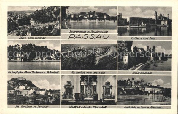 Passau Dom Innpromenade Mariahilf