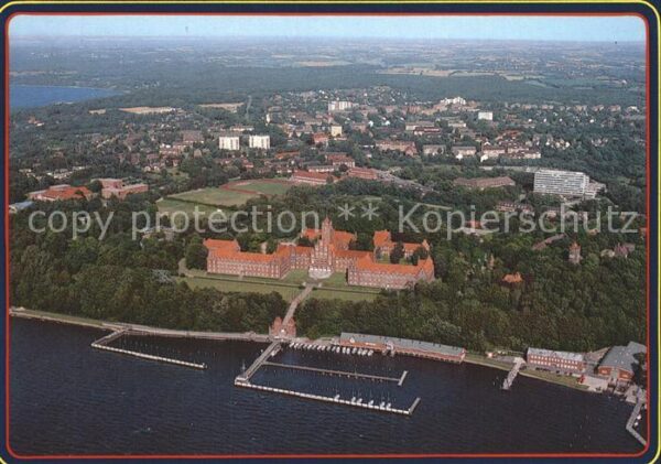 Flensburg Fliegeraufnahme Marineschule Mürwik