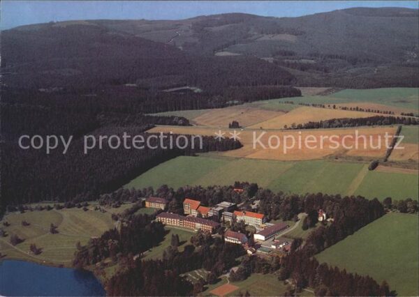 Zellerfeld Fliegeraufnahme Fachklinik Am Hasenbach