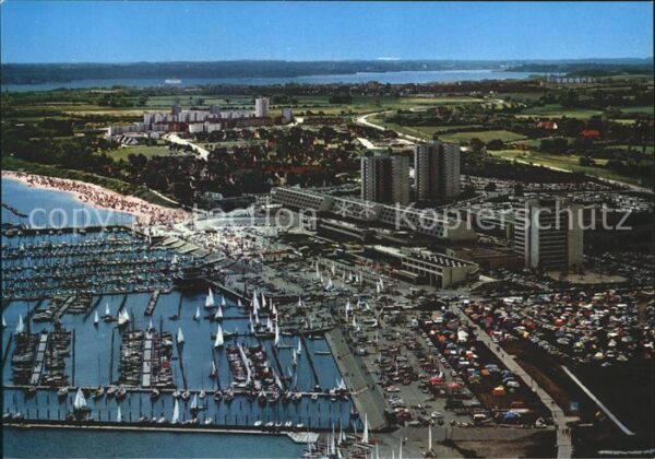 Kiel Schiksee Hafen Fliegeraufnahme