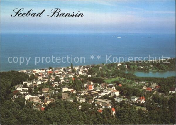 Bansin Ostseebad Fliegeraufnahme