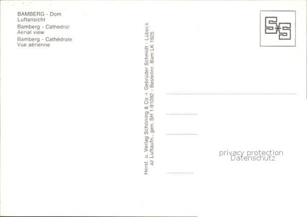 Bamberg Fliegeraufnahme mit Dom – Bild 2