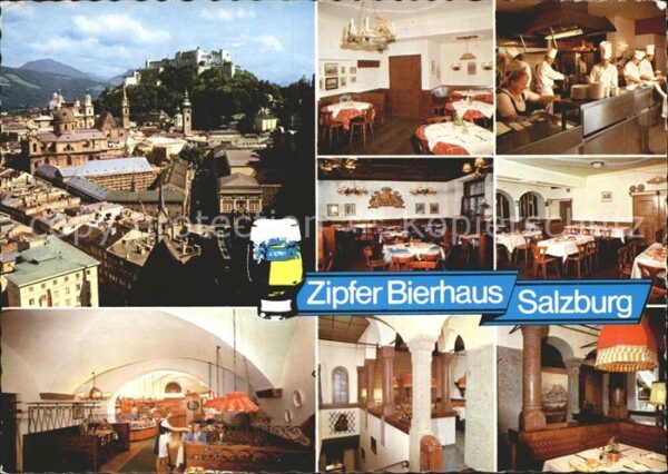 Salzburg Oesterreich Zipfer Bierhaus