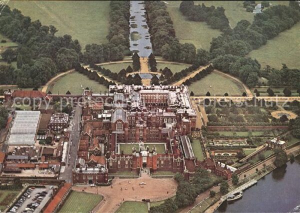 Middlesex Fliegeraufnahme Hampton Court Palace