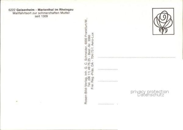 Geisenheim Fliegeraufnahme Marienthal im Rheingau – Bild 2