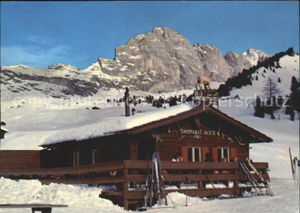 Groeden Tirol Grödental Baita Gamsblut Hütte