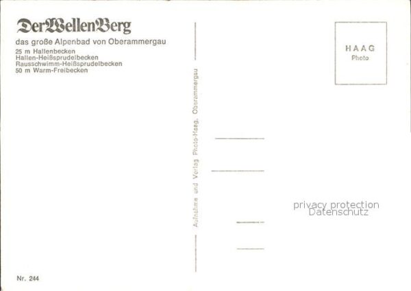 Oberammergau Alpenbad Der Wellenberg – Bild 2