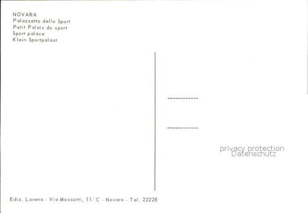 Novara Sport Palast – Bild 2