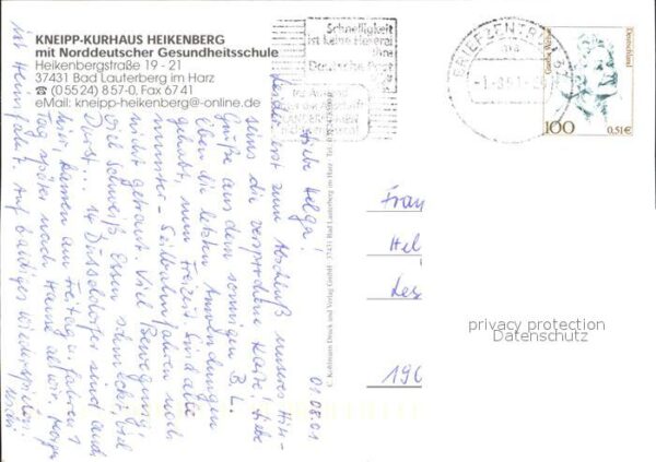 Bad Lauterberg Kneipp Kurhaus Heikenberg – Bild 2