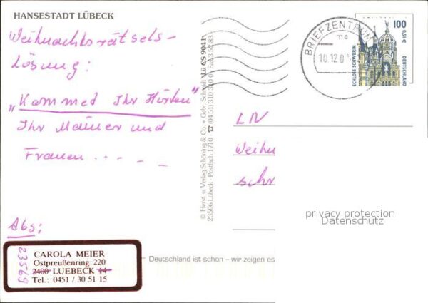 Luebeck Fliegeraufnahme – Bild 2