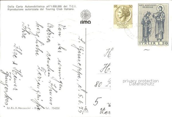 Lido di Pomposa mit Landkarte Strände – Bild 2