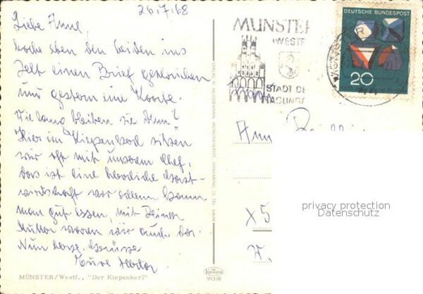 Muenster Westfalen Der Kiepenkerl – Bild 2