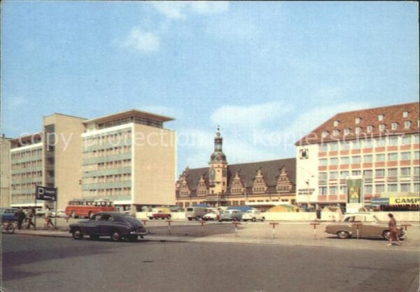 Leipzig Rathaus Messehaus am Markt Messehaus