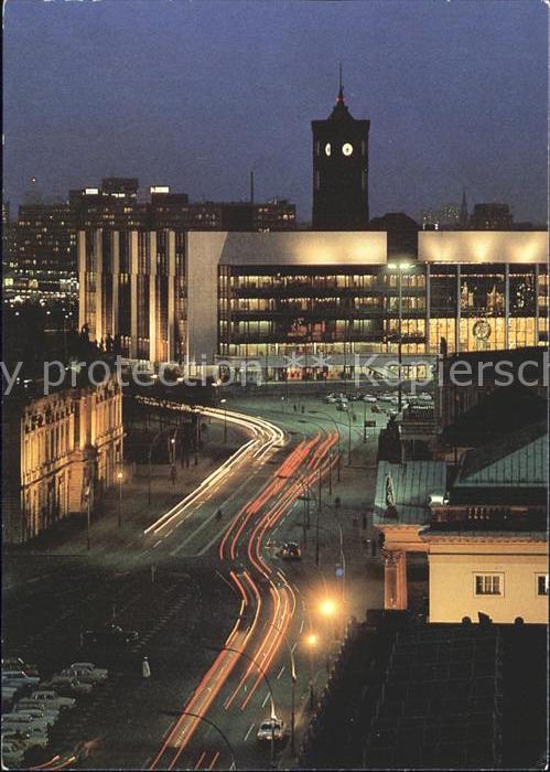 Berlin Palast der Republik und Rotes Rathaus b