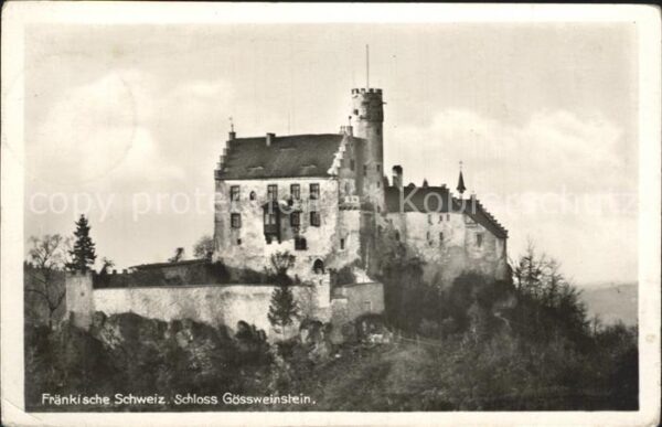 Fraenkische Schweiz Schloss Gössweinstein