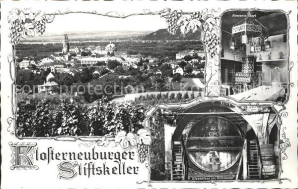 Klosterneuburg Panorama Stiftskeller Konventsstüberl R