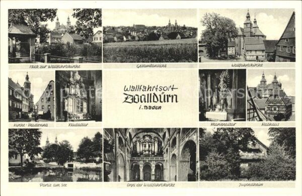 Wallduern Wallfahrtskirche Gesamtansicht Kirche M