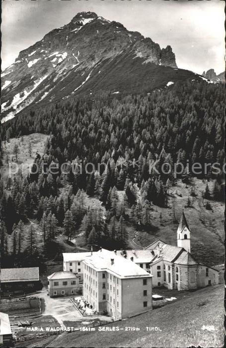 Serles Wallfahrtskirche Maria Waldrast