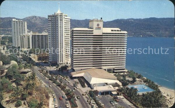Acapulco Vista del Hotel Codesa del Mar y la Cos