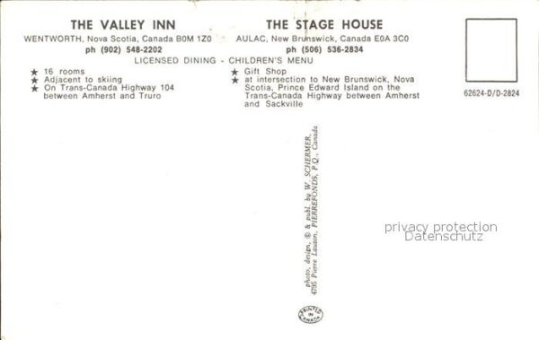 Nova Scotia The Valley Inn and The Stage House New – Bild 2
