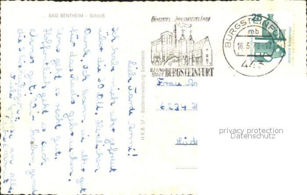 Bentheim Bad Schloss – Bild 2