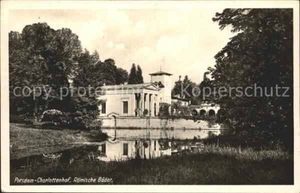 Potsdam Schloss Charlottenhof Römische Bäder