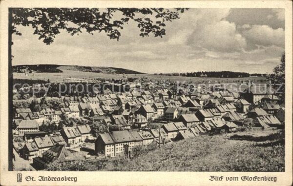 St Andreasberg Harz Panorama Blick vom Glockenberg