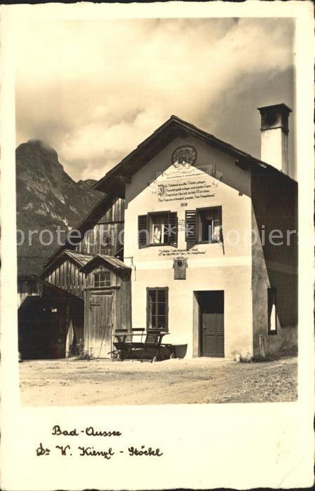 Bad Aussee Steiermark W Kienzl Stöckl