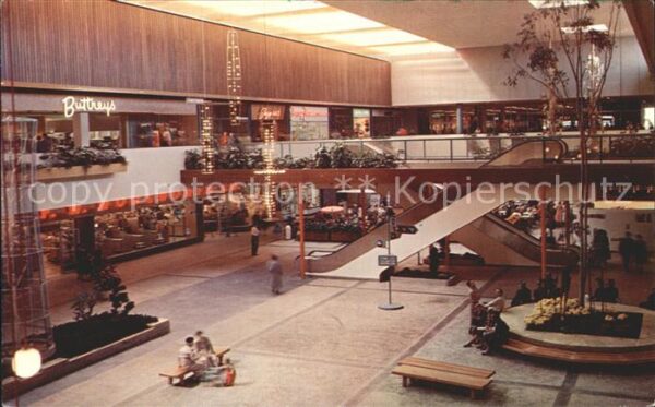 Minneapolis Minnesota Garden Court Southdale Shopping Center