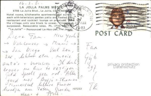 La Jolla Palms Motel Swimming Pool – Bild 2