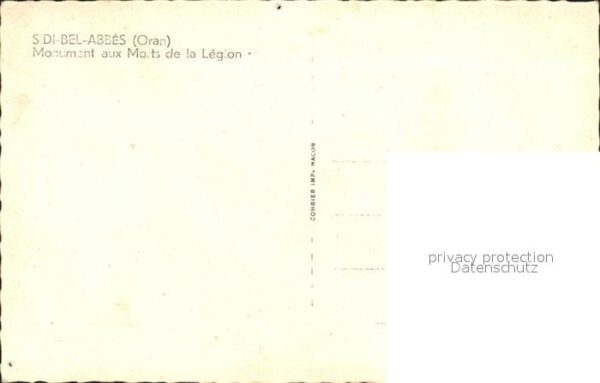 Sidi-Bel-Abbes Monument aux Morts de la Legion – Bild 2