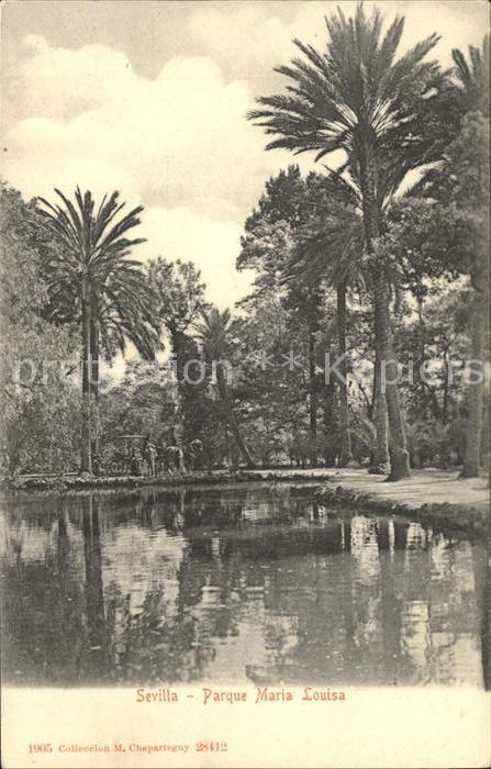 Sevilla Andalucia Parque Maria Louisa
