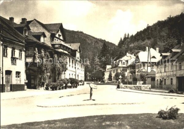 Leutenberg Thueringen FDGB Vertragshaus Pension Schmidt