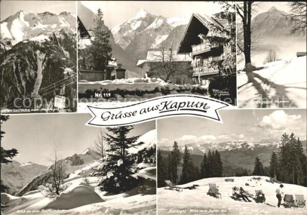 Kaprun Seilbahn Maiskogel Skigebiet Zeller See