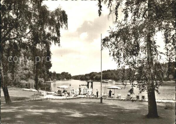 Wannsee Uferpartie Haus am Kleinen Wannsee Erho