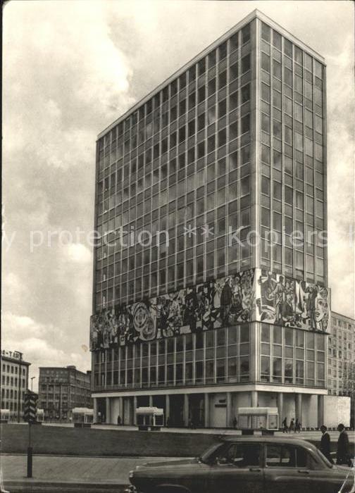 Berlin Haus des Lehrers am Alexanderplatz Haup