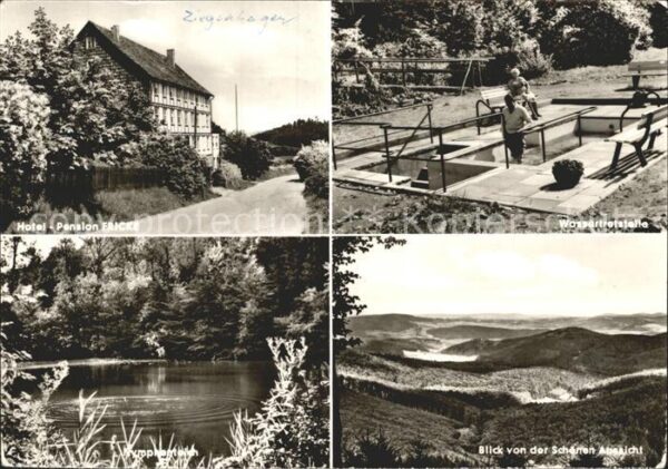 Glashuette Ziegenhagen Hotel Pension Fricke Wassertreten Panor