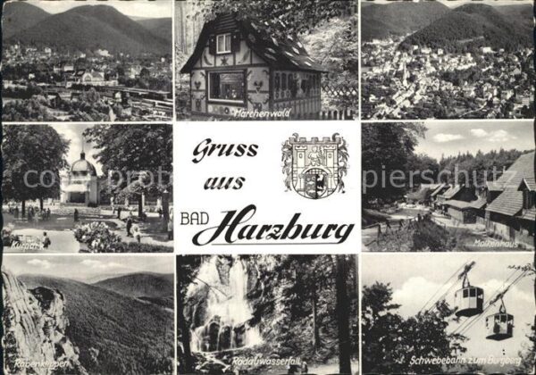 Bad Harzburg Panorama Märchenwald Kurpark Molkenhaus