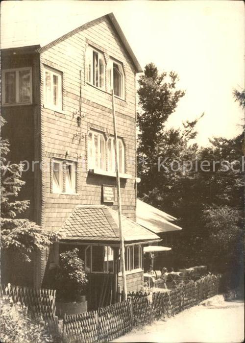 Manebach Ferienheim Schöllenhaus Handabzug