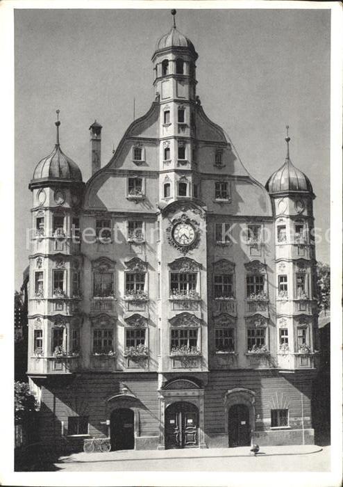 Memmingen Rathaus aus Bildkalender Sonnige Heimat