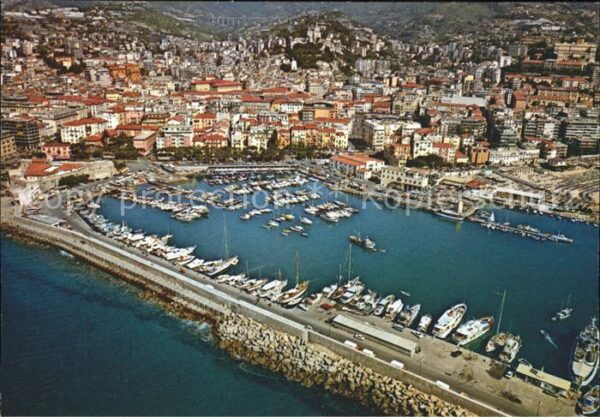 Sanremo Porto Riviera dei Fiori veduta aerea