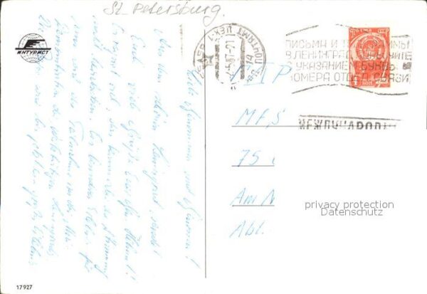 Leningrad St Petersburg Hotel Evropeiskaya – Bild 2