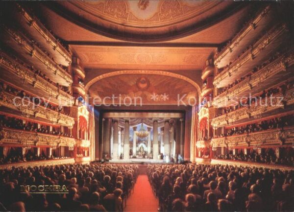Moscow Moskva Auditorium of the State Academic Bolsho
