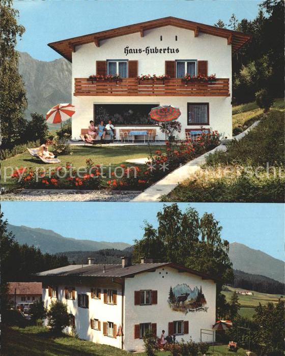 Aldrans Haus Hubertus Gästehaus Fassadenmalerei