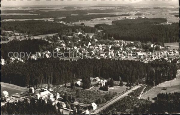 Koenigsfeld Schwarzwald Fliegeraufnahme