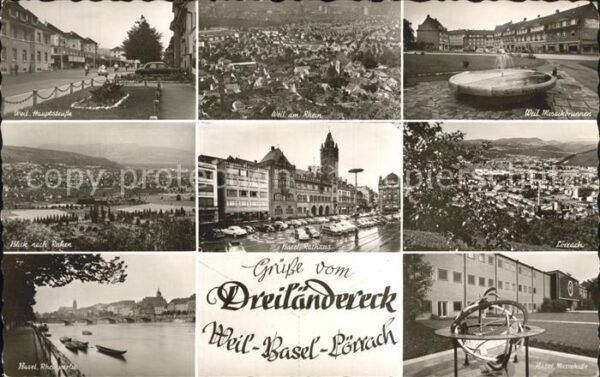 Weil Rhein Dreiländereck Basel Lörrach